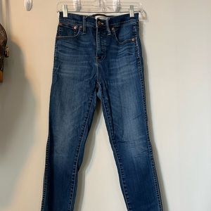Madewell 10” High Rise Skinny Jeans